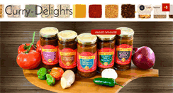 Desktop Screenshot of curry-delights.com